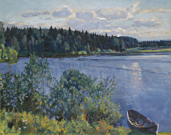 Sergei Arsenjewitsch Winogradow (1869–1938)-The Lake-560